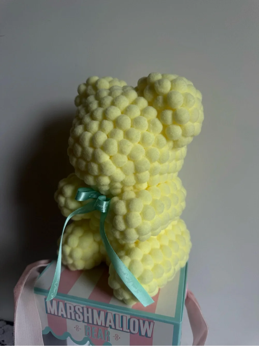 💗5 for $25💗 Motion Design Always & Forever Yellow Marshmallow Bear Decor Plush
